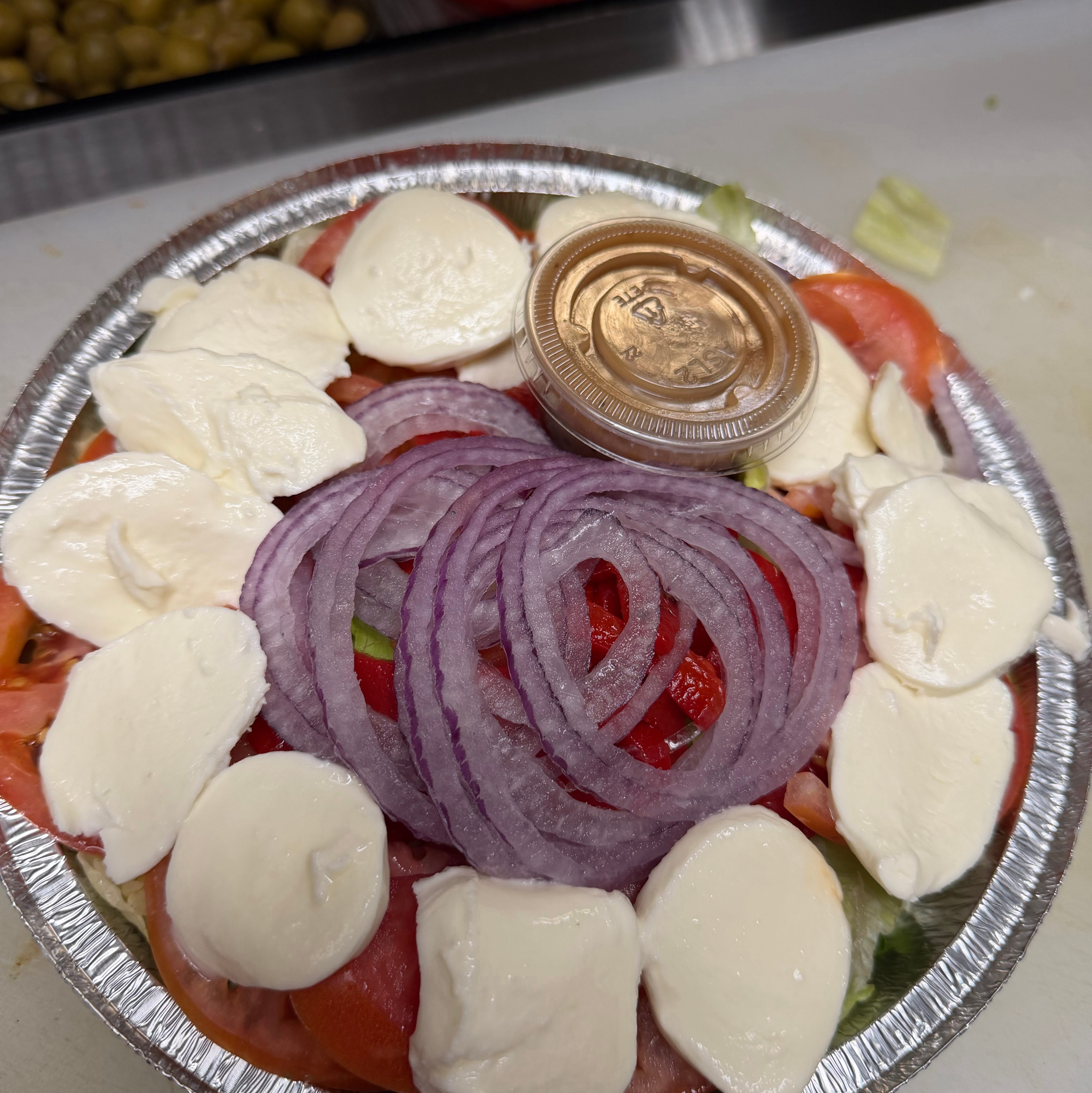 Fresh Mozzarella & Tomato Salad.