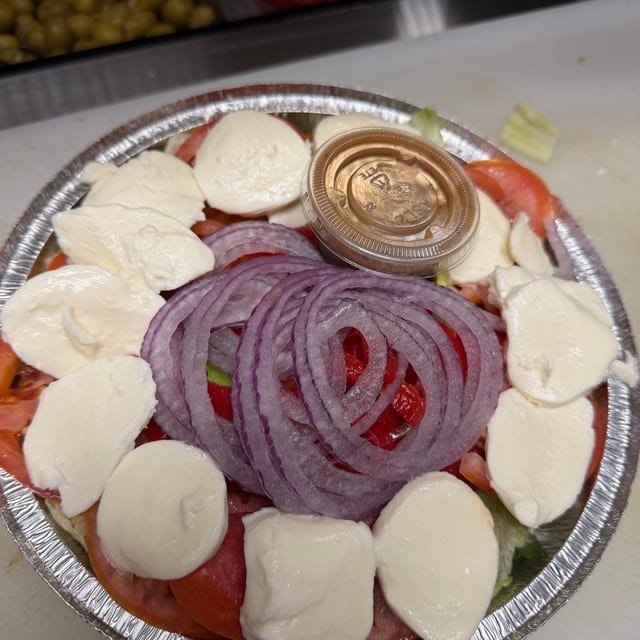 Fresh Mozzarella & Tomato Salad.