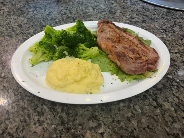 Ribeye Steak.