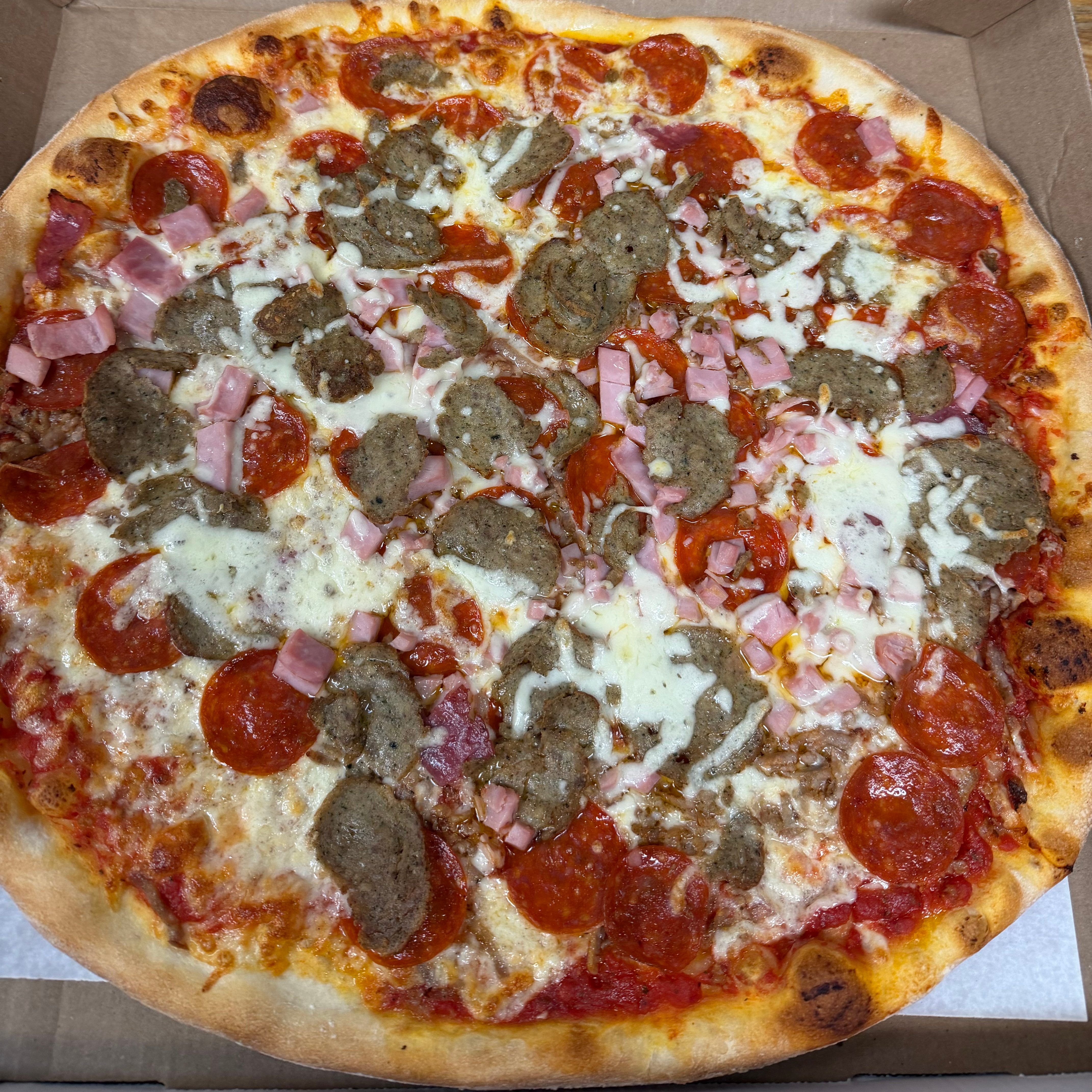 Meat Lovers Pizza.
