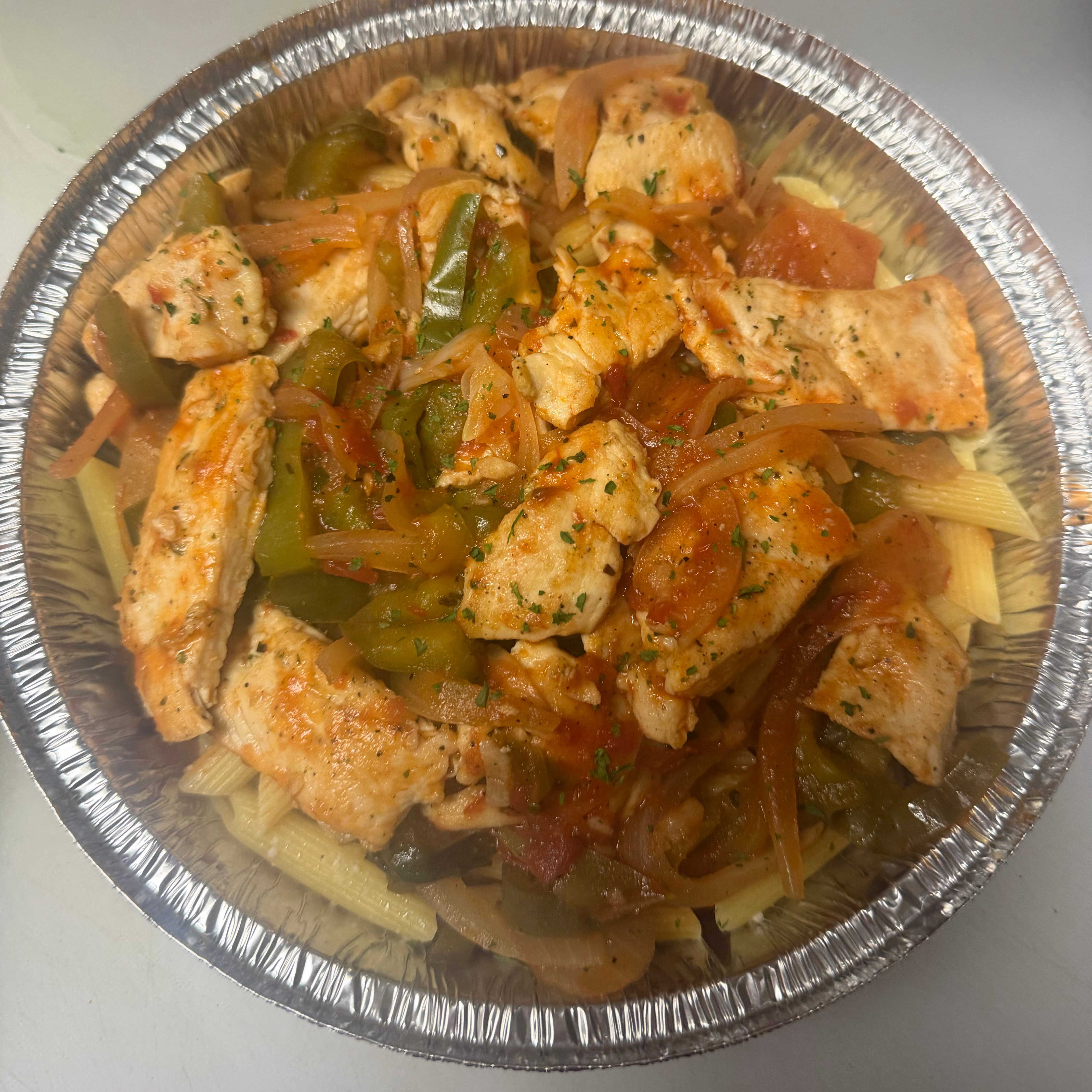 Chicken Cacciatore.