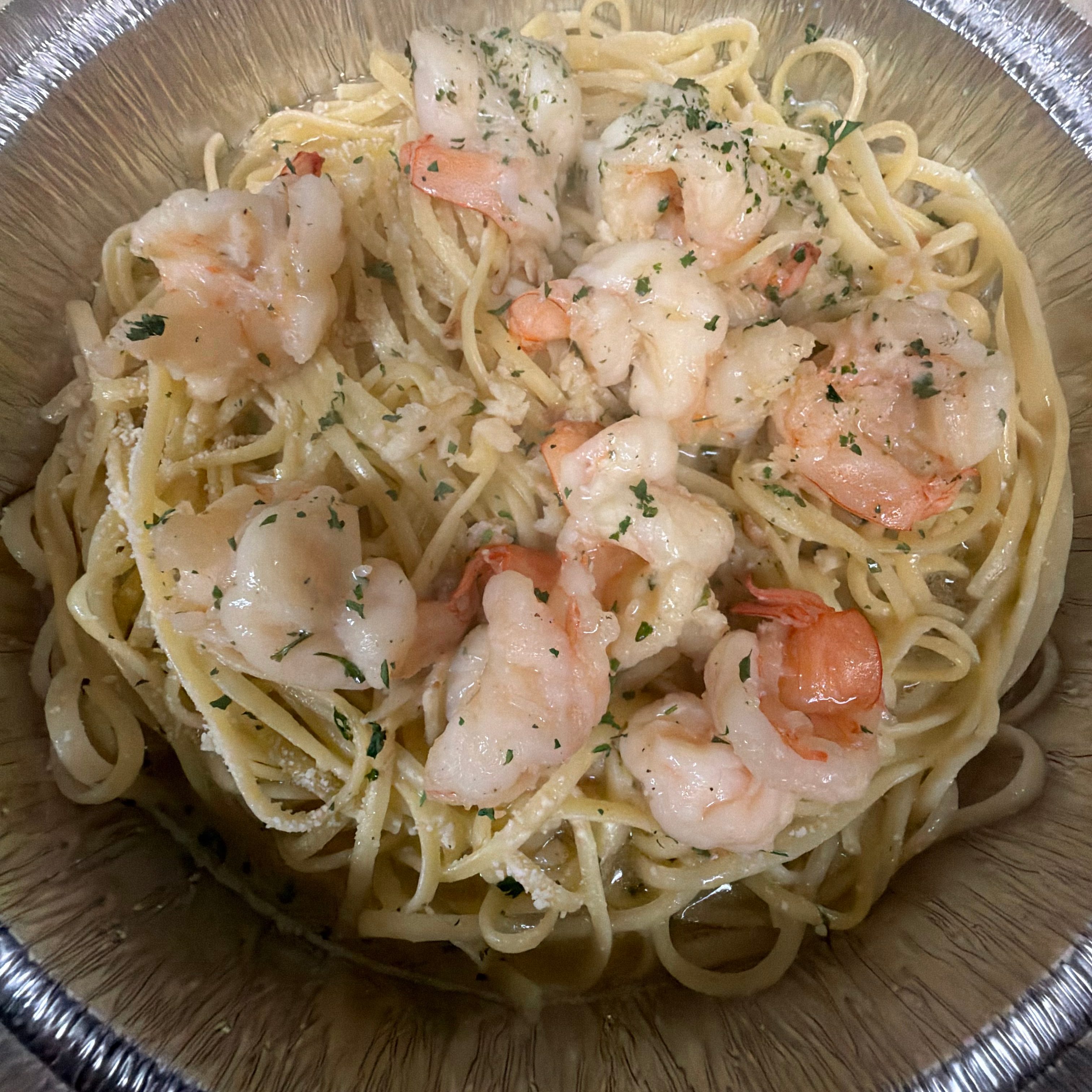 Shrimp Scampi.