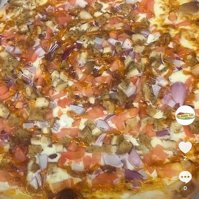 12" Chicken Chipotle Pizza.