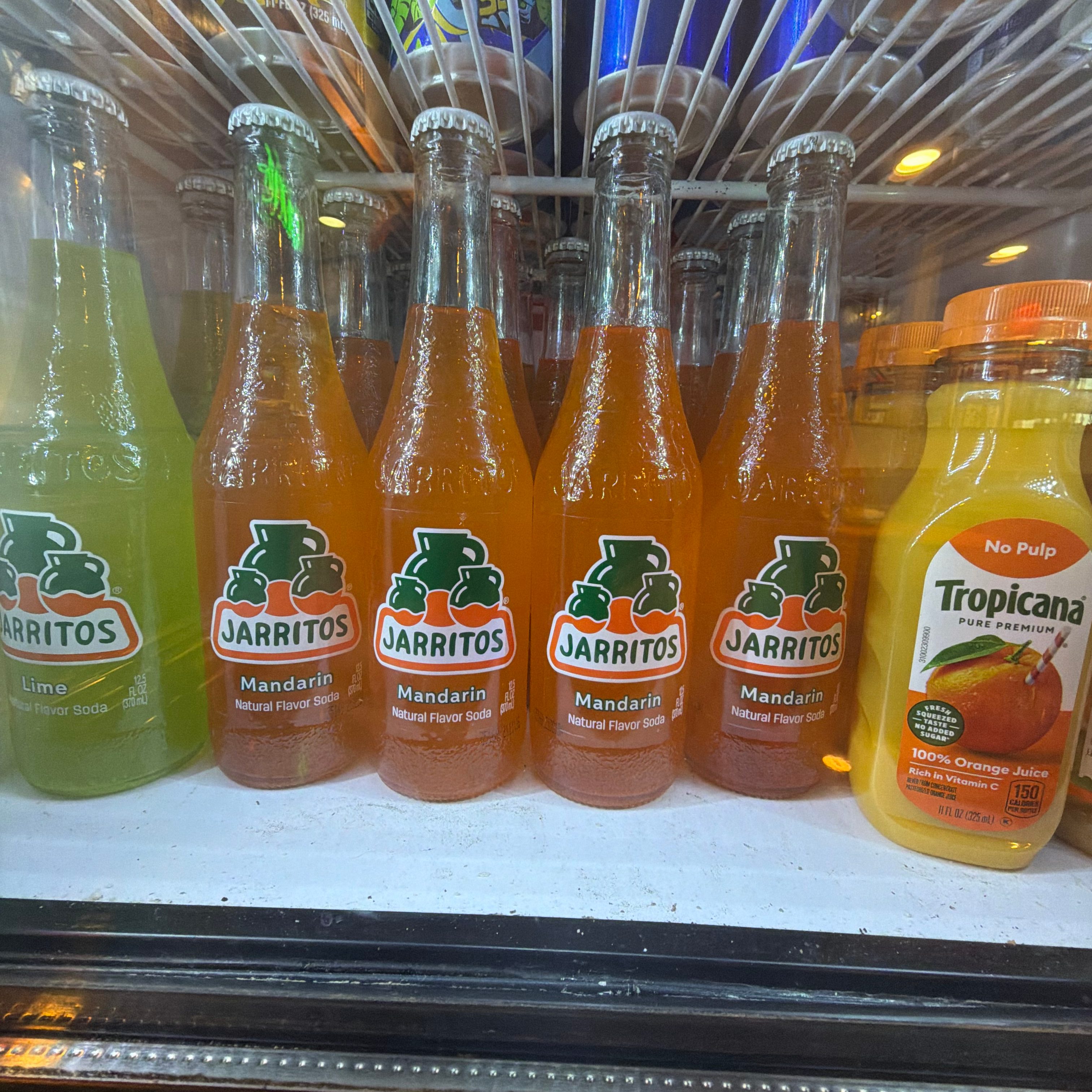 Mexican Jarritos.
