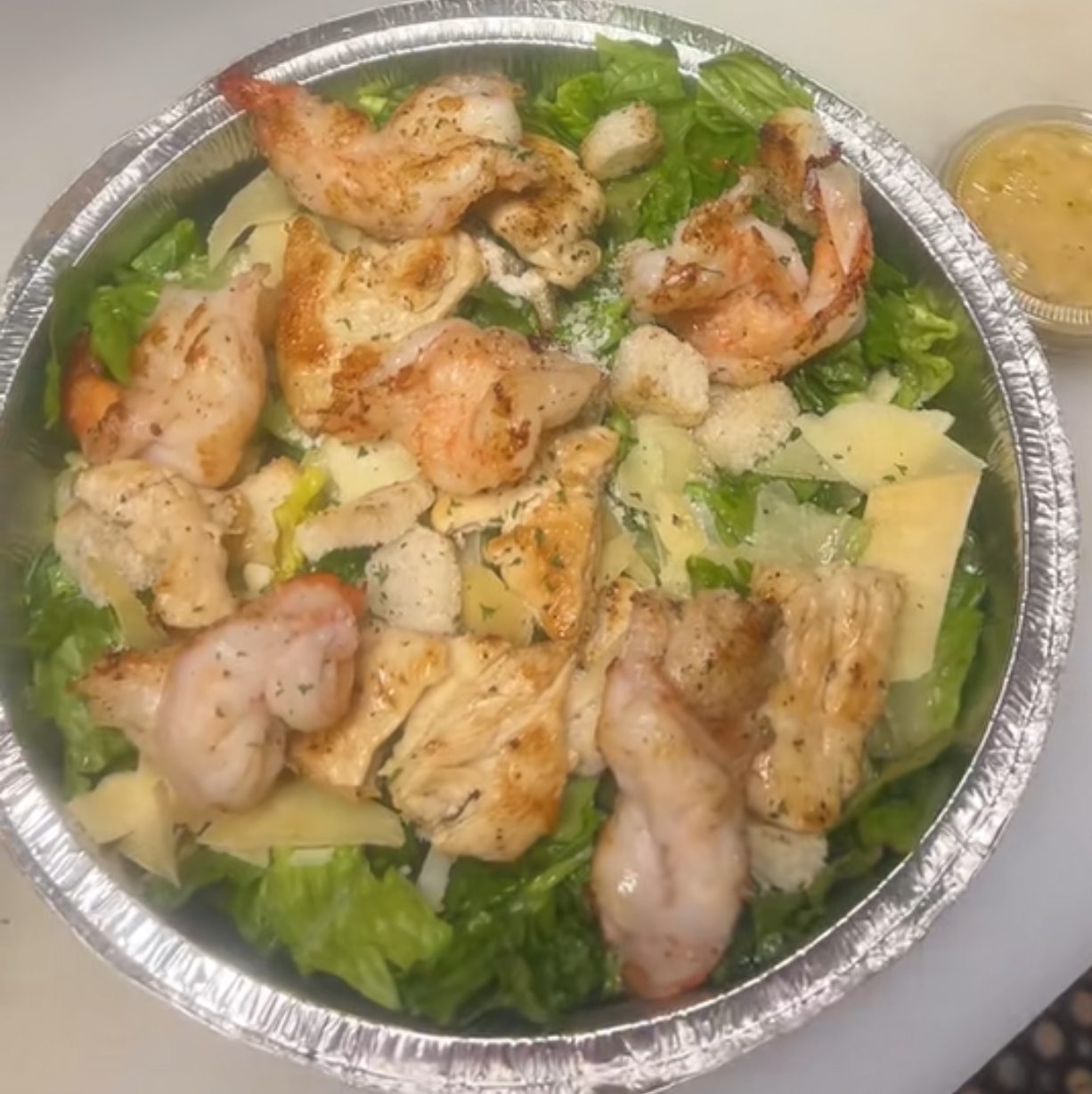 Fresh Caesar Salad.