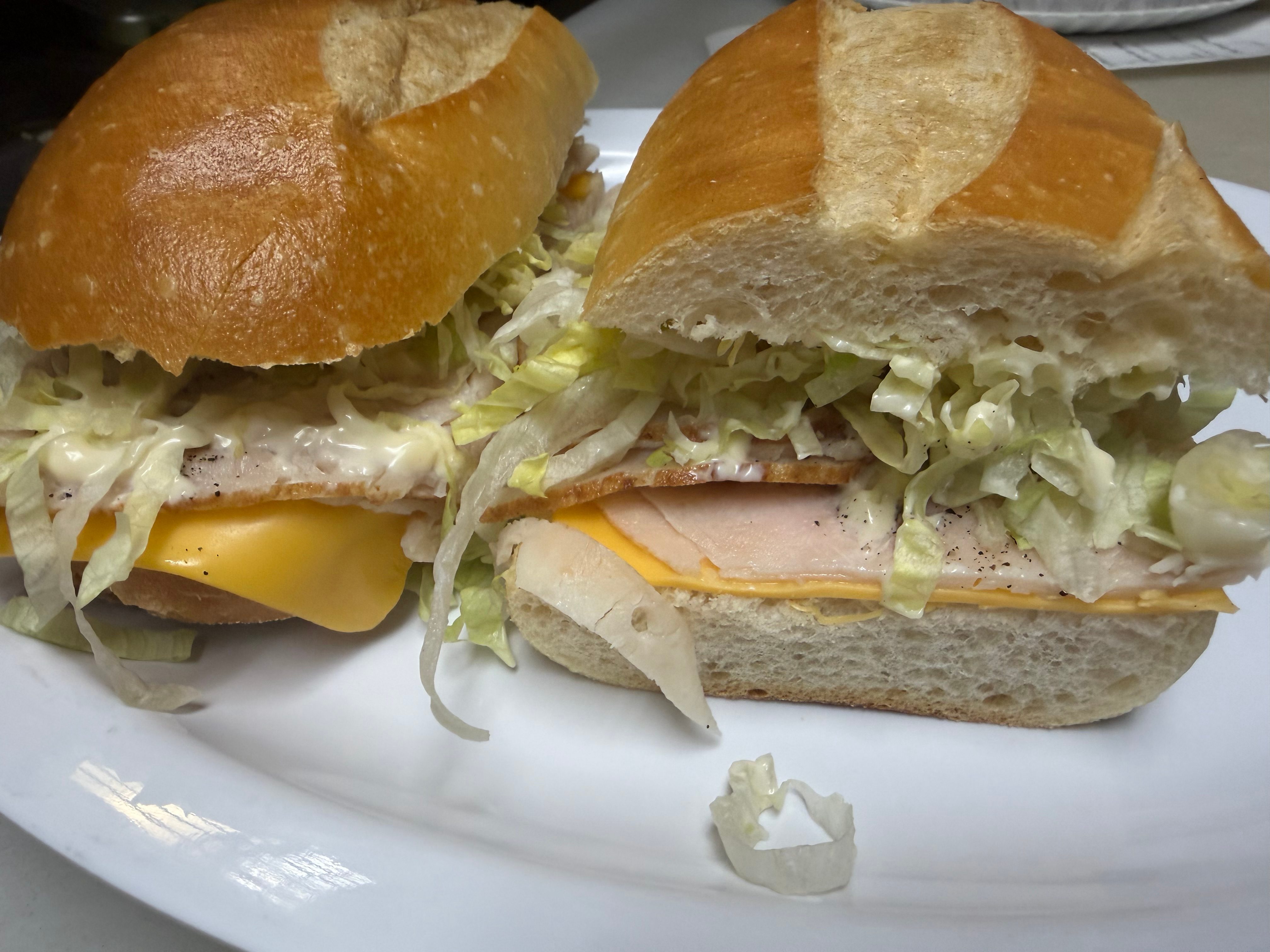 Turkey Breast Hero.
