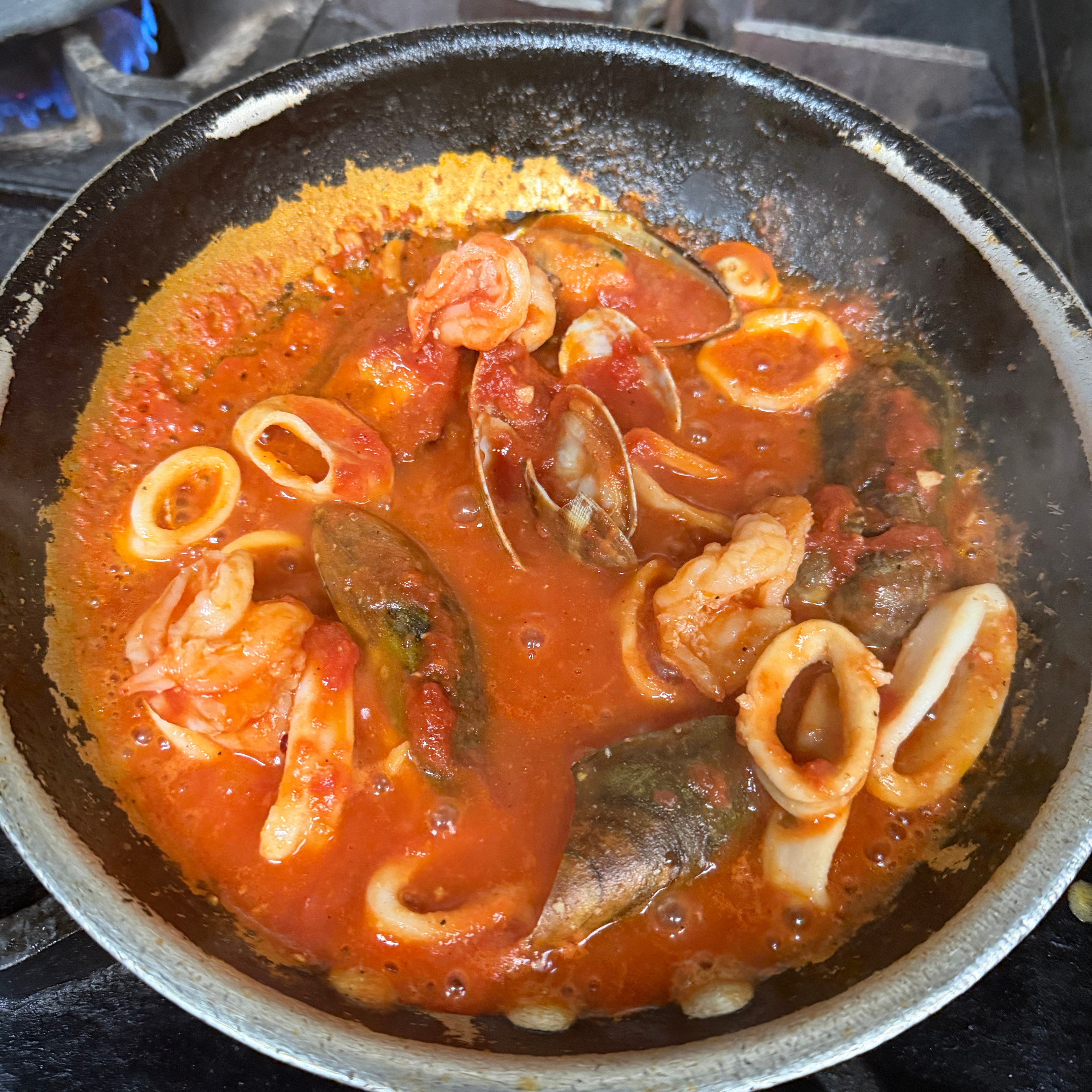 Seafood Pescatore.