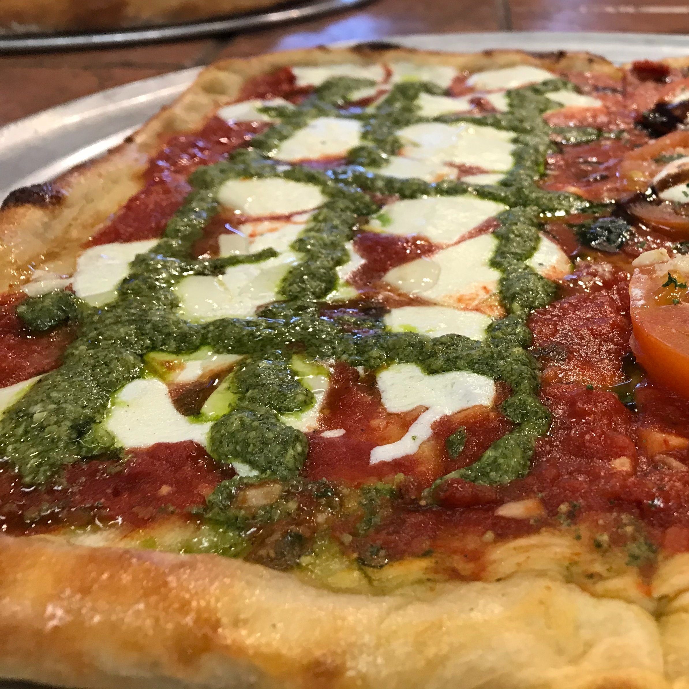 14" TJ's Classic Grandmama Pizza.