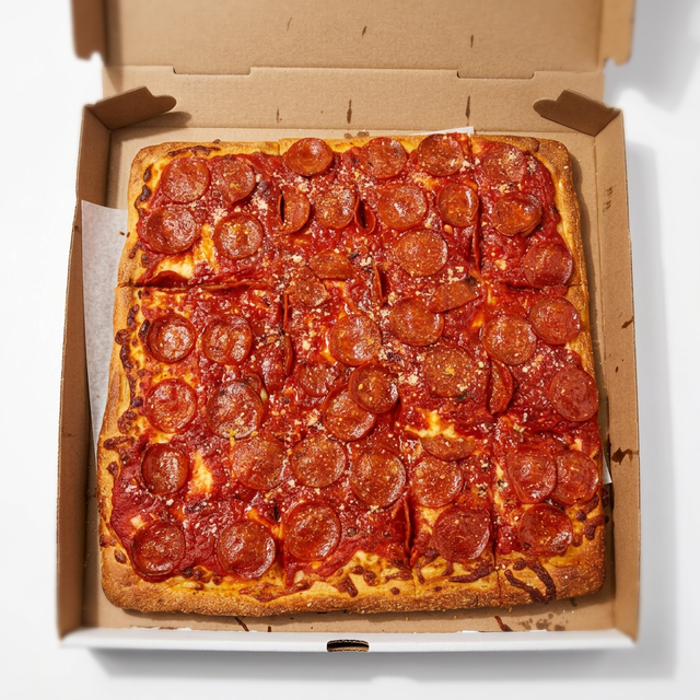 The Brooklyn Square Pizza.