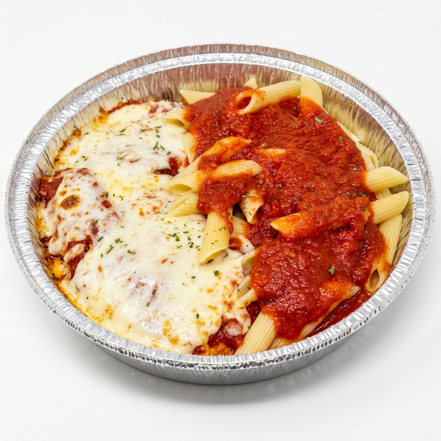 Chicken Breast Parmigiana.