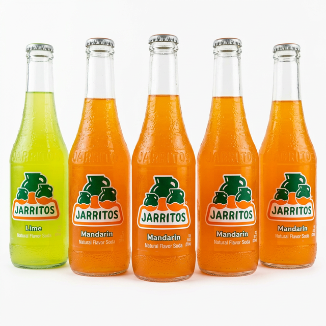 Mexican Jarritos.