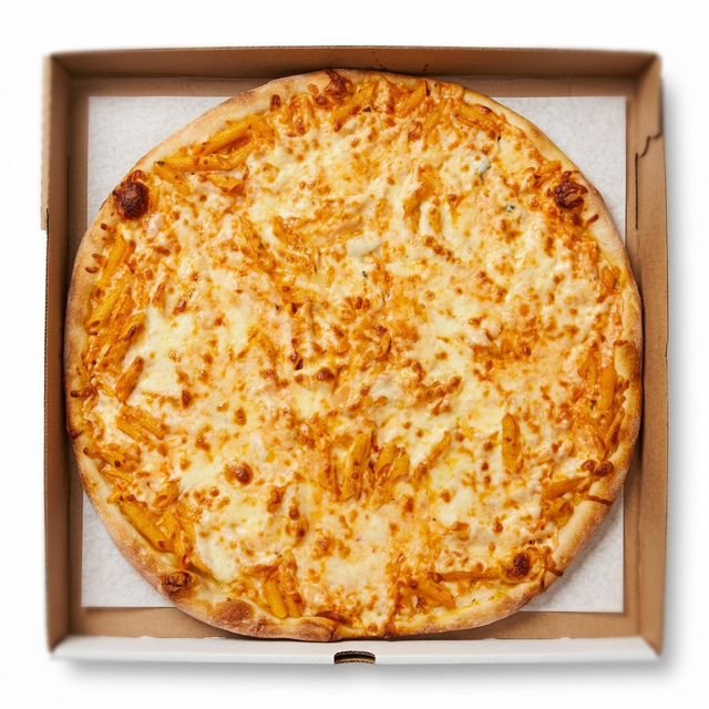 Penne Vodka Pizza.