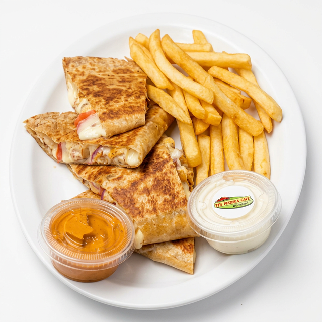 Cheese Quesadilla.